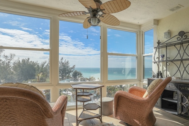 Gulf view from vacation rental in Anna Maria Island